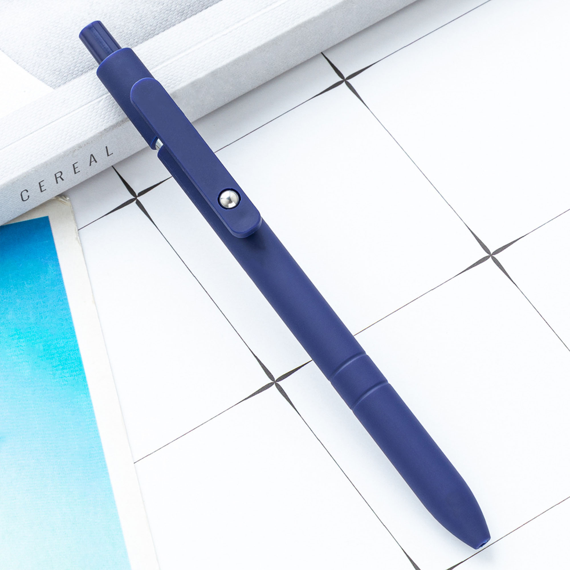 Customizable Morandi Click Pens 4