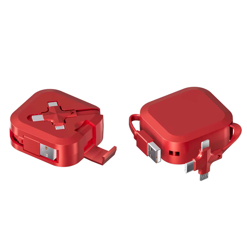 3-In-1 Retractable Charging Cable 1
