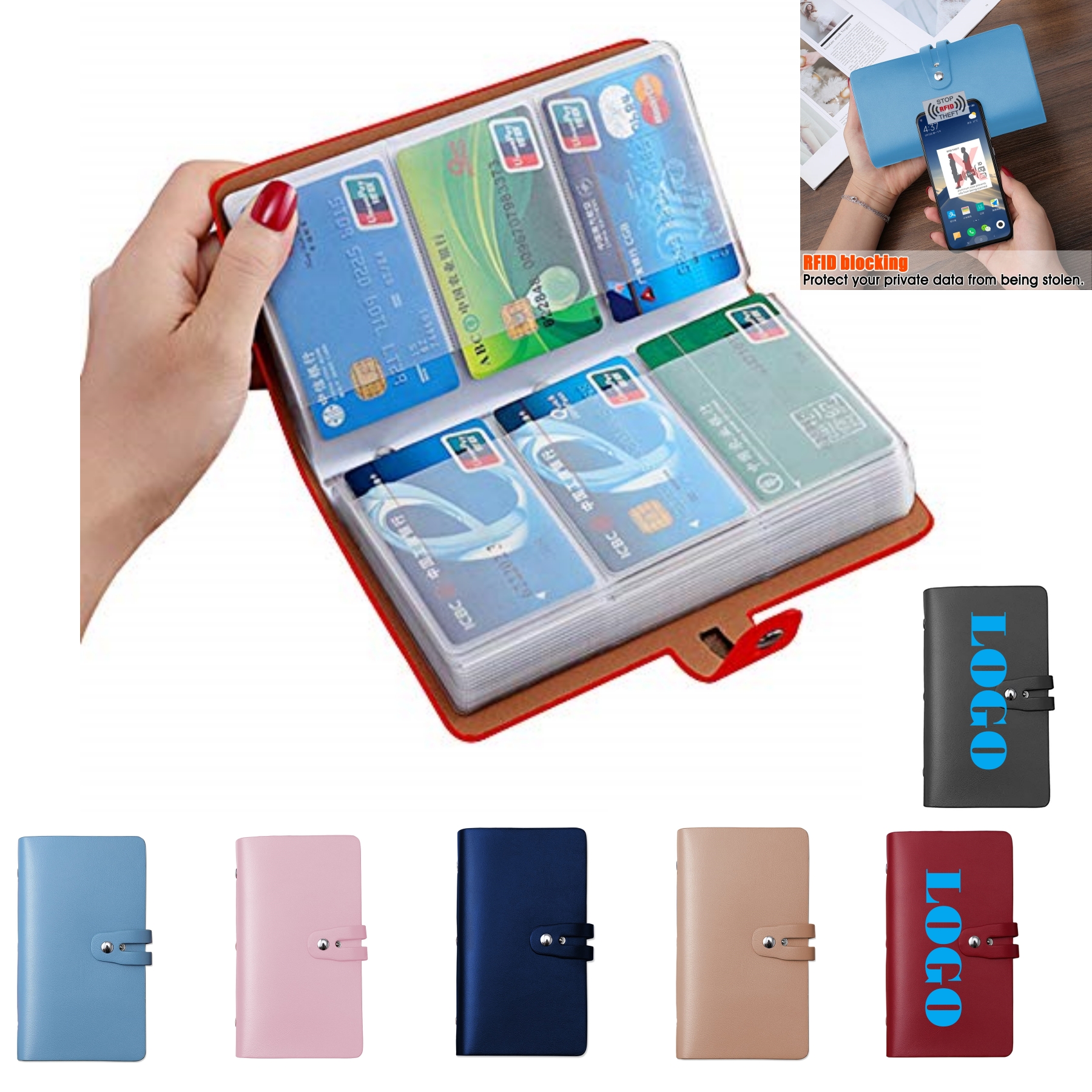 RFID Credit Card Holder (96 Bits) 2