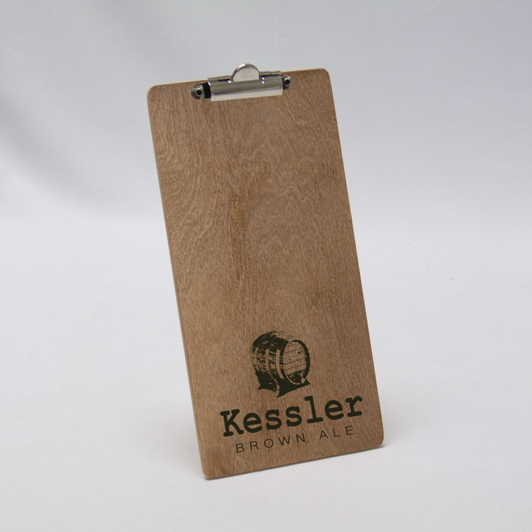 5" x 10" Check/Menu Holder With Clip