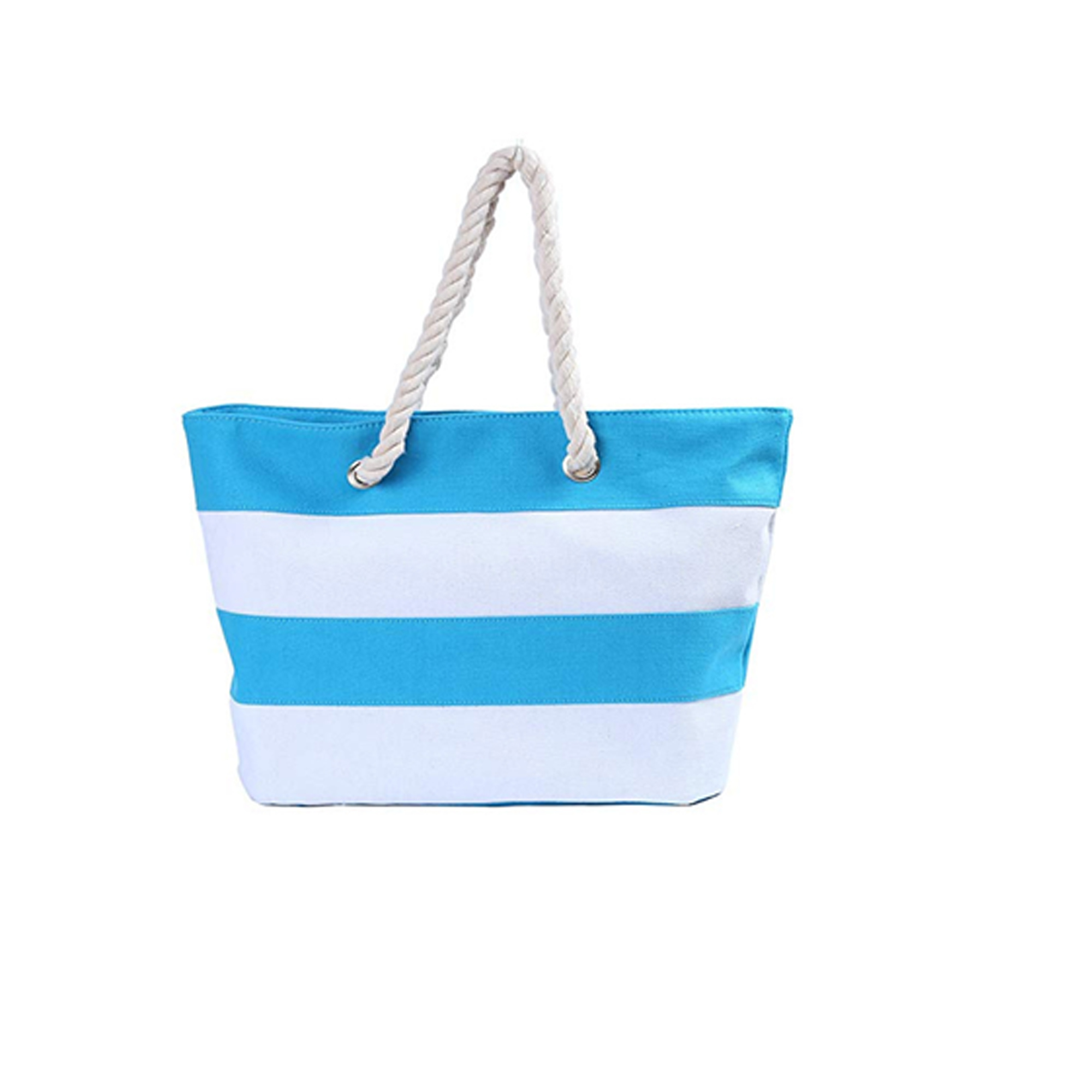 Canvas Carryall with Color Accents, custom tote bag with logo imprint 5