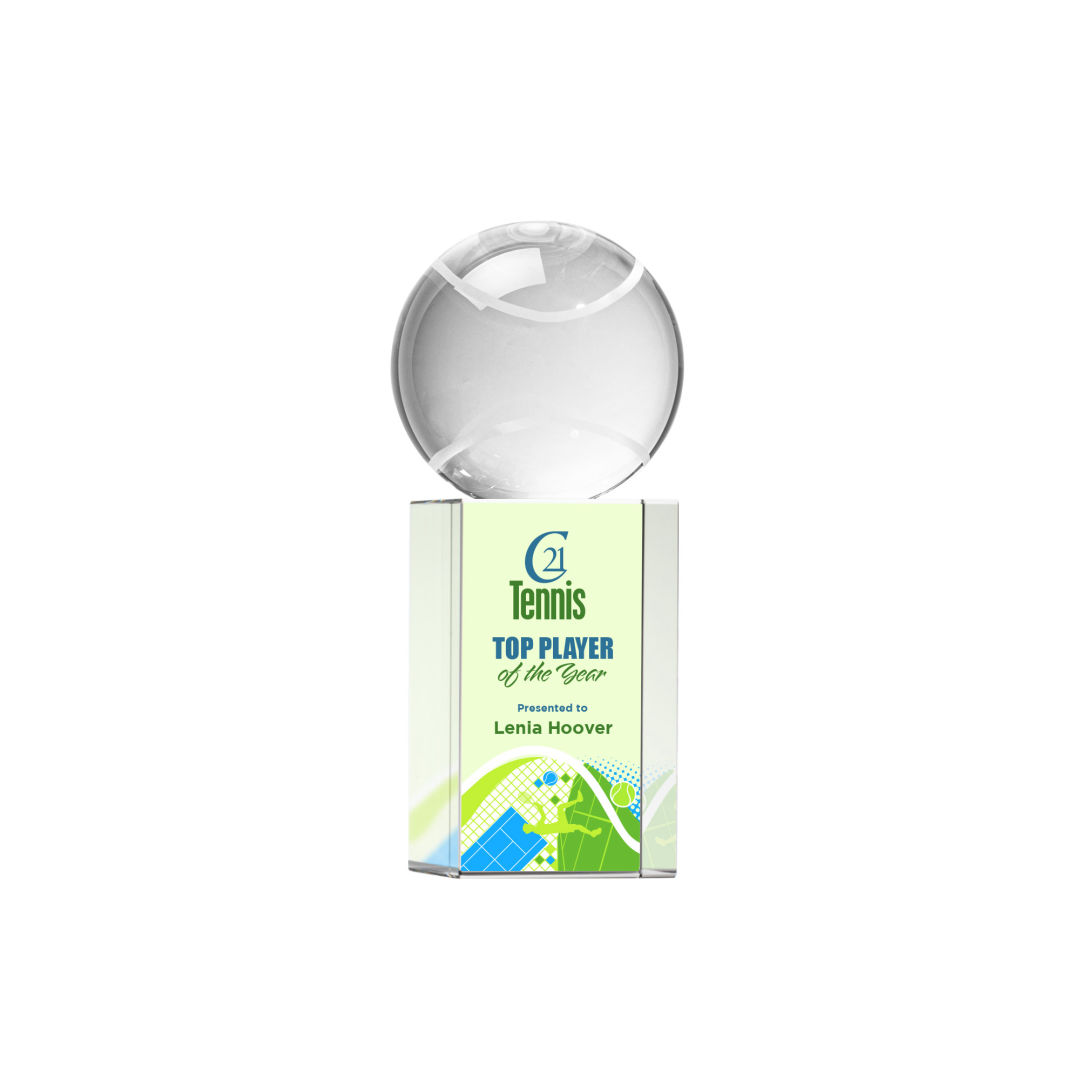 Tennis Ball VividPrint™ Award on Dakota 7