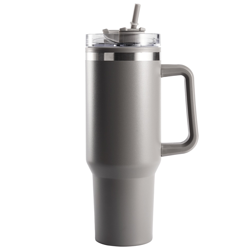 40oz. S/S Double Wall Tumbler with Plastic Liner 7