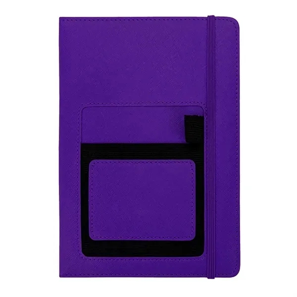 Stretchy Band Journal with Spiral Bound Notepad 2