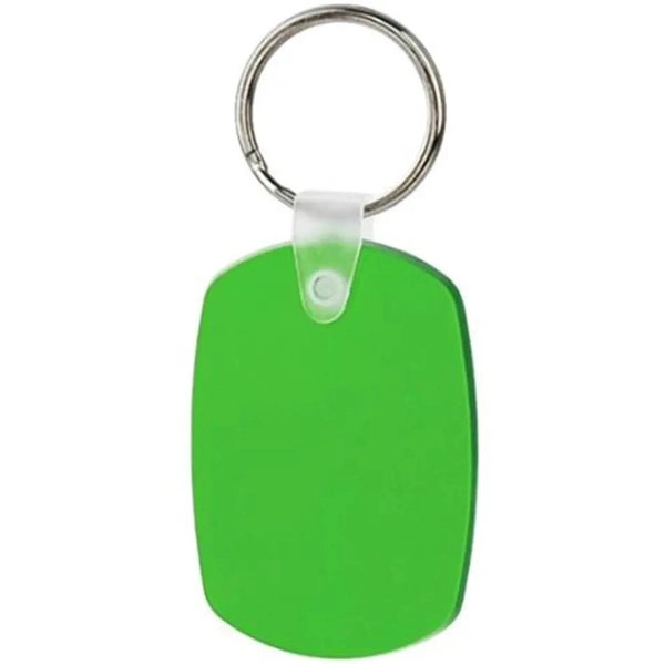 Custom Oval Soft Key Tag 13