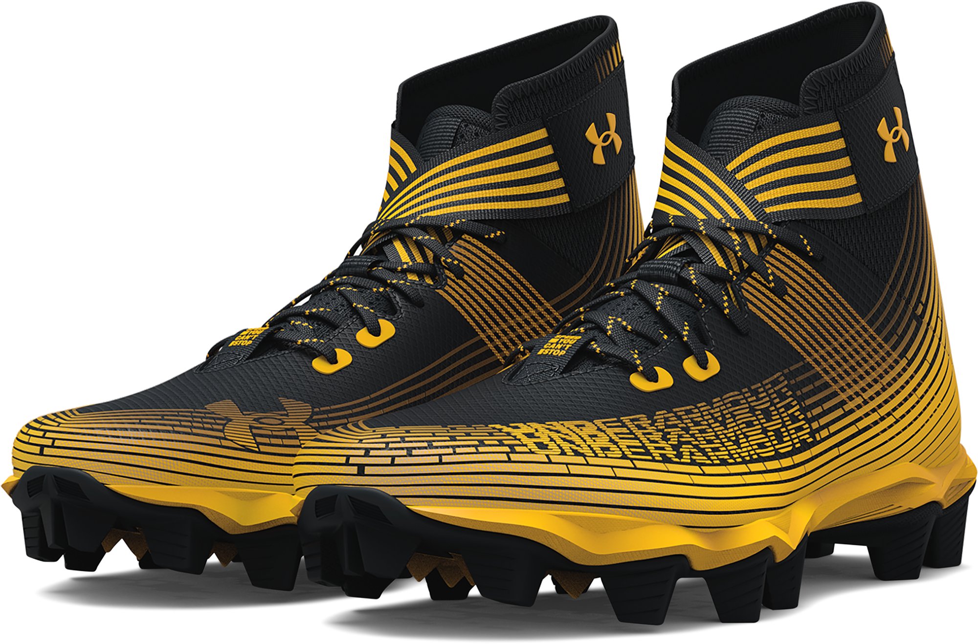 UA Highlight Franchise Jr. Boys' Football Cleats 1
