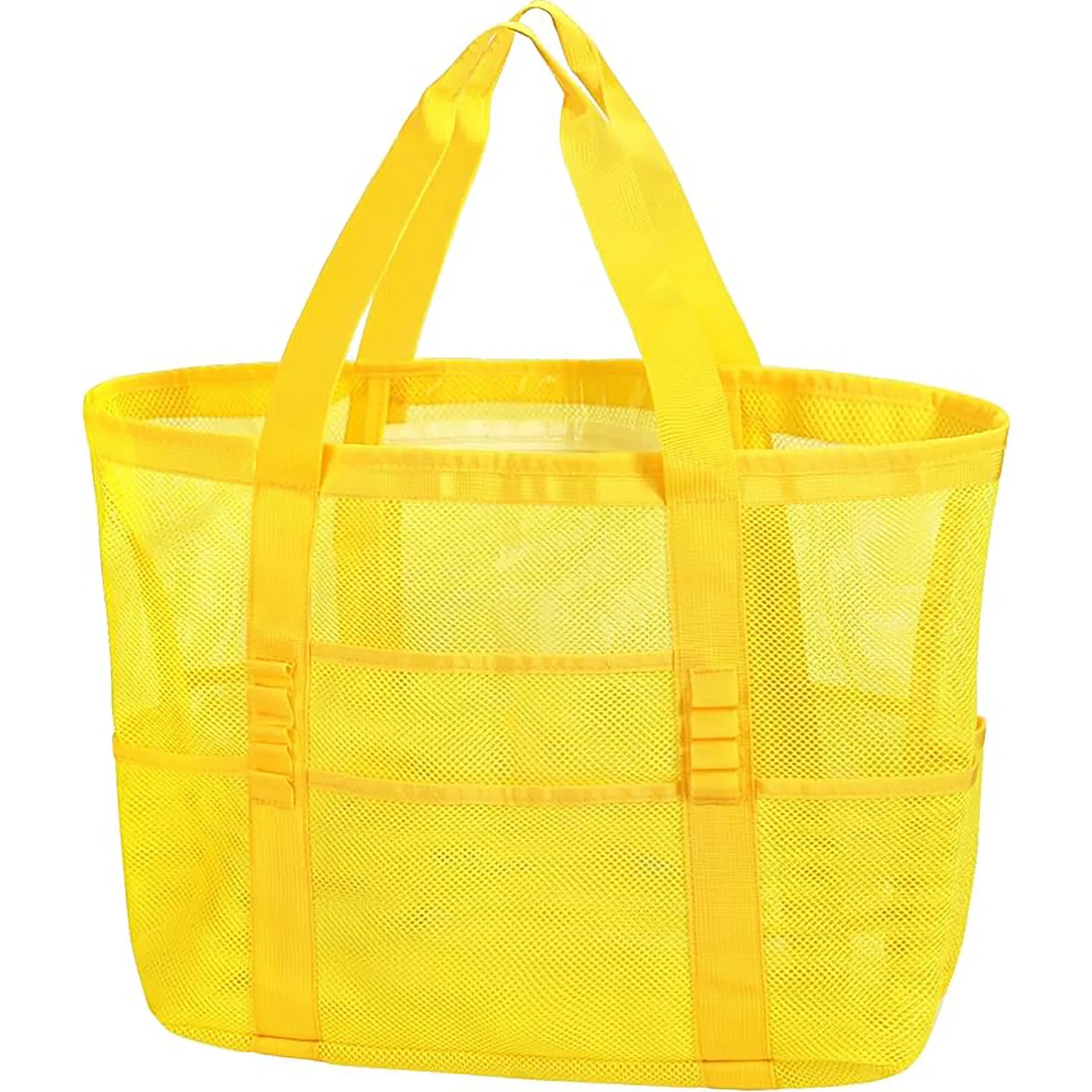 Mesh Beach Bag, custom tote bag with logo imprint 7