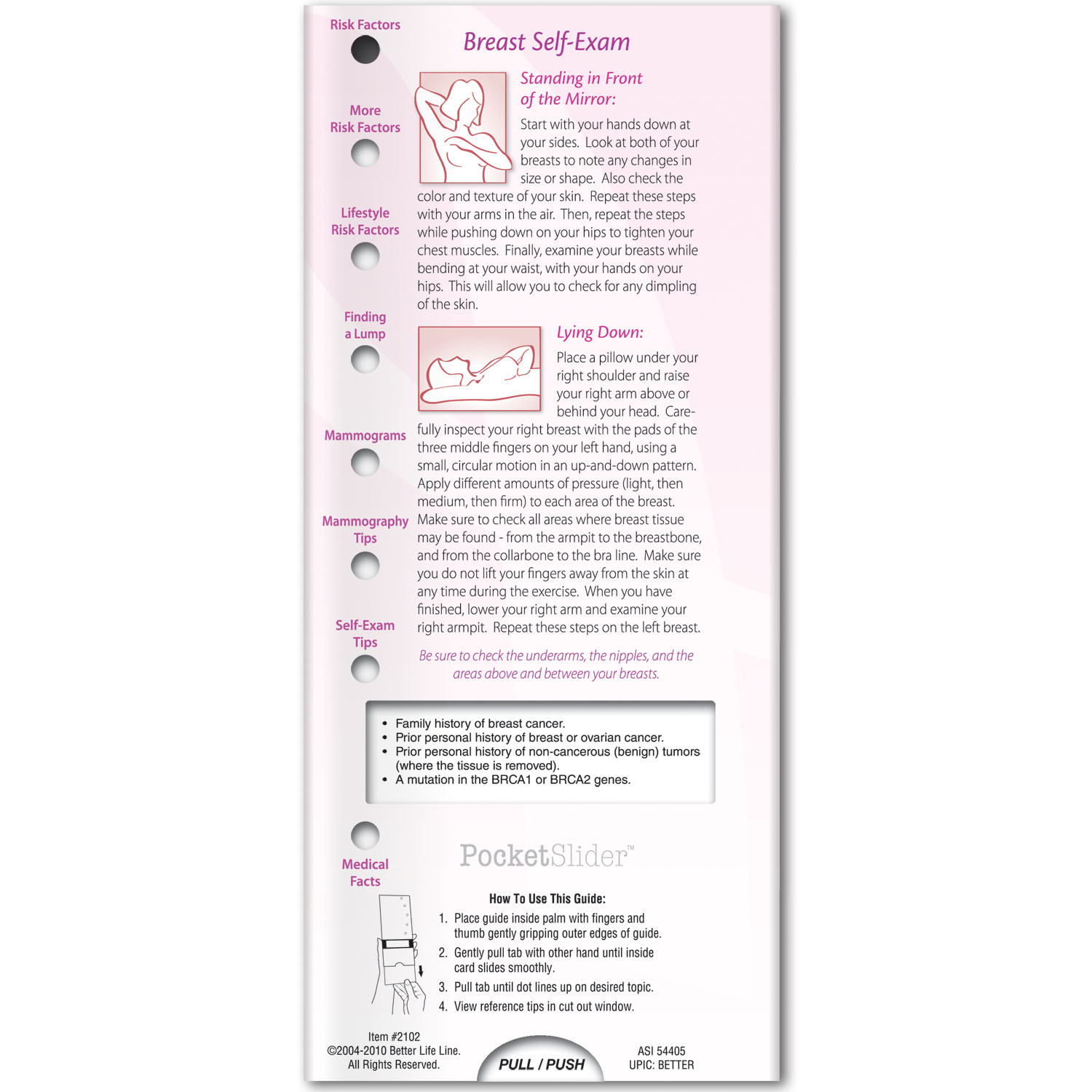 Pocket Slider - Breast Cancer Awareness 3