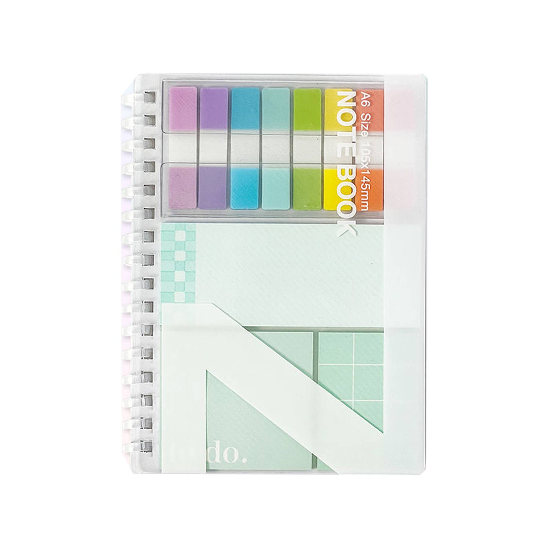 Journal Notebook with post notes 8