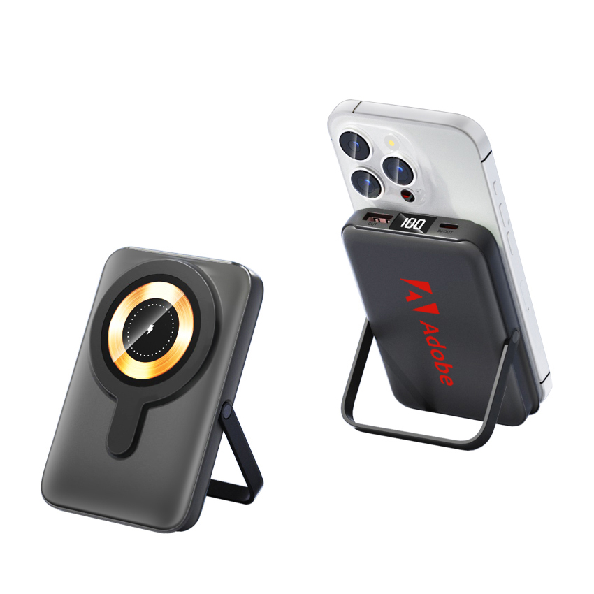 10,000 mAH MagSafe Power Bank with Kickstand 1
