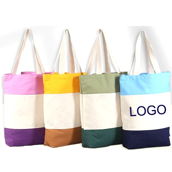 Plain 12 oz.Cotton Canvas Tote Bags 3