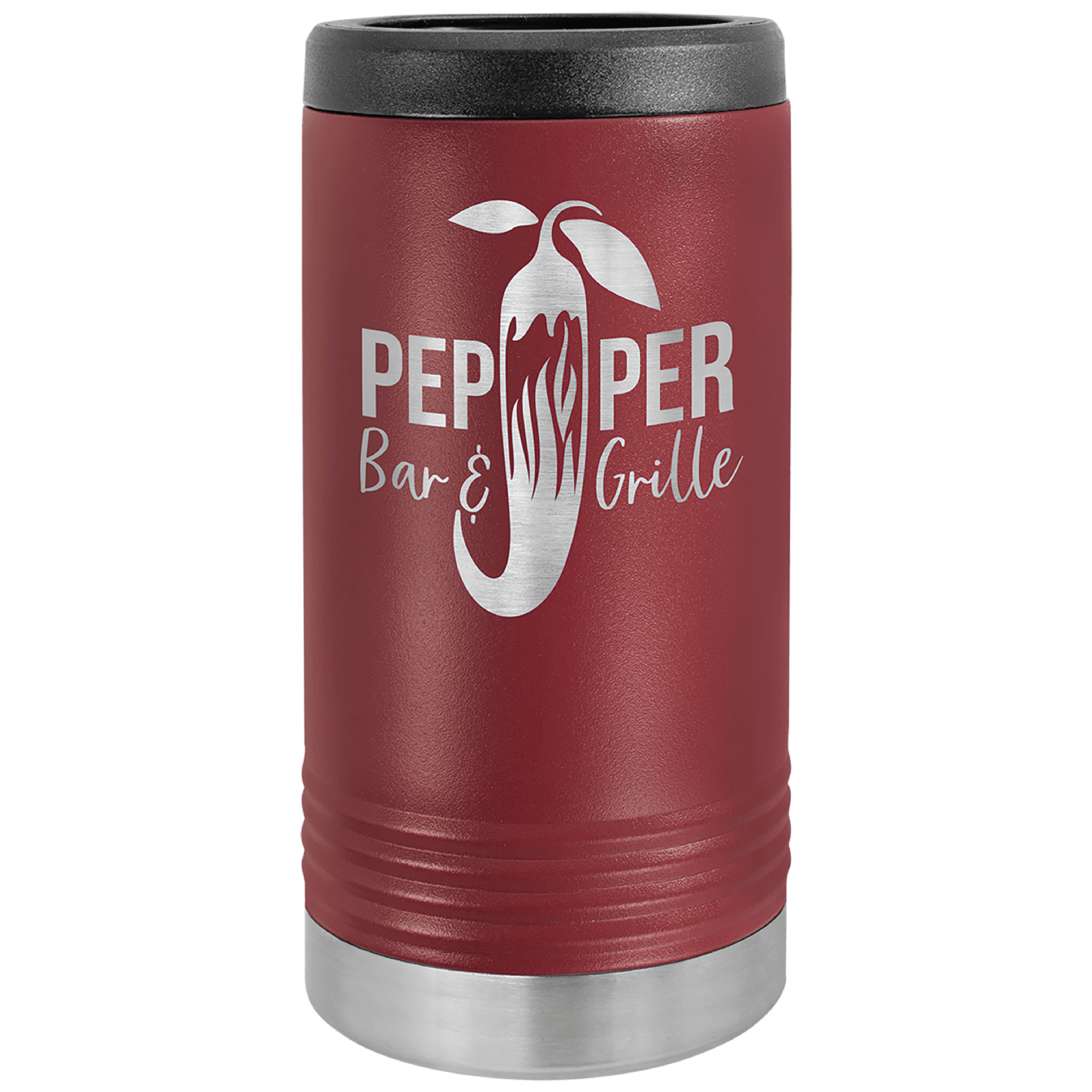 12 Oz. Polar Camel Stainless Steel Slim Can Cooler 58