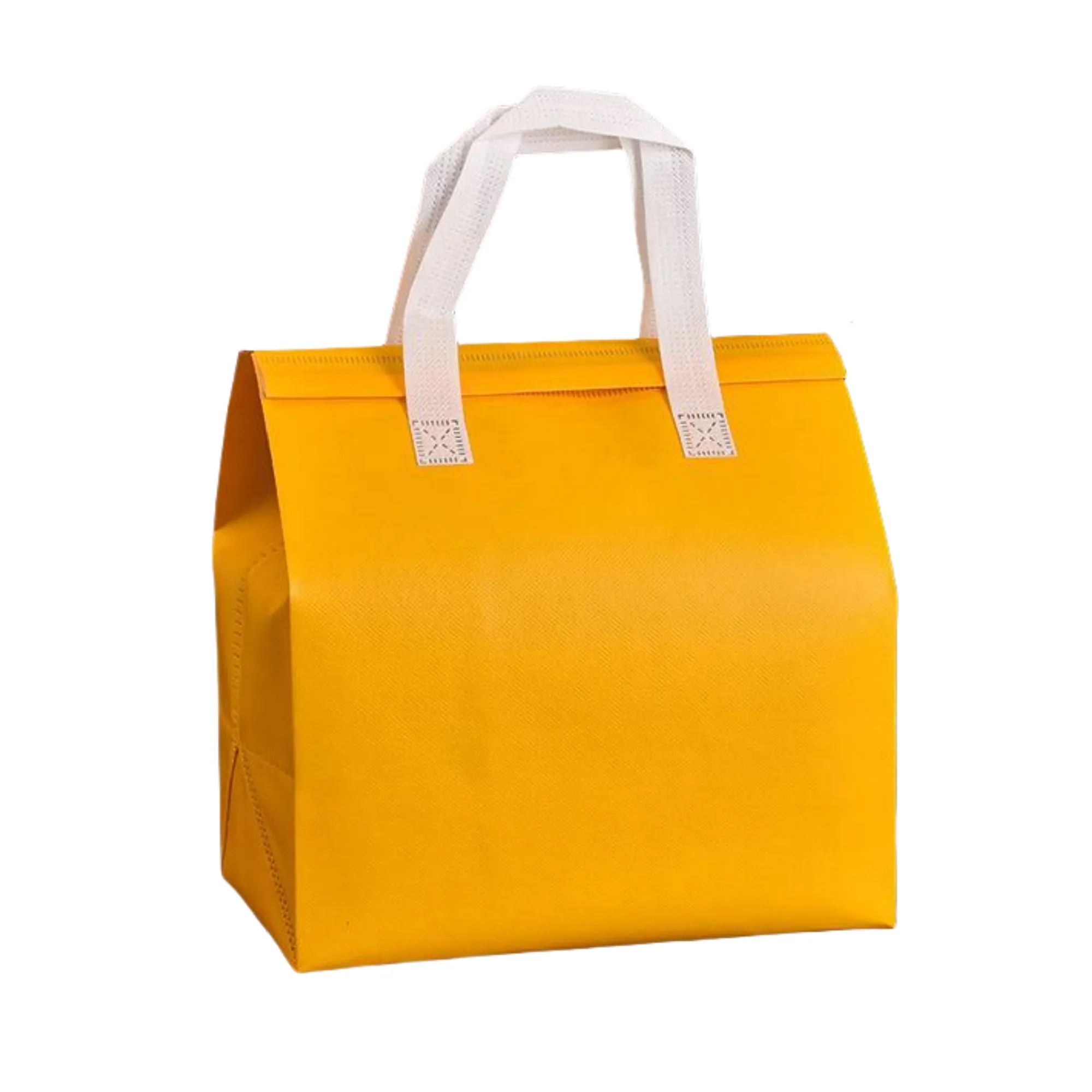 Disposable Insulated Takeout Bag Non-Woven Self-Sealing 4
