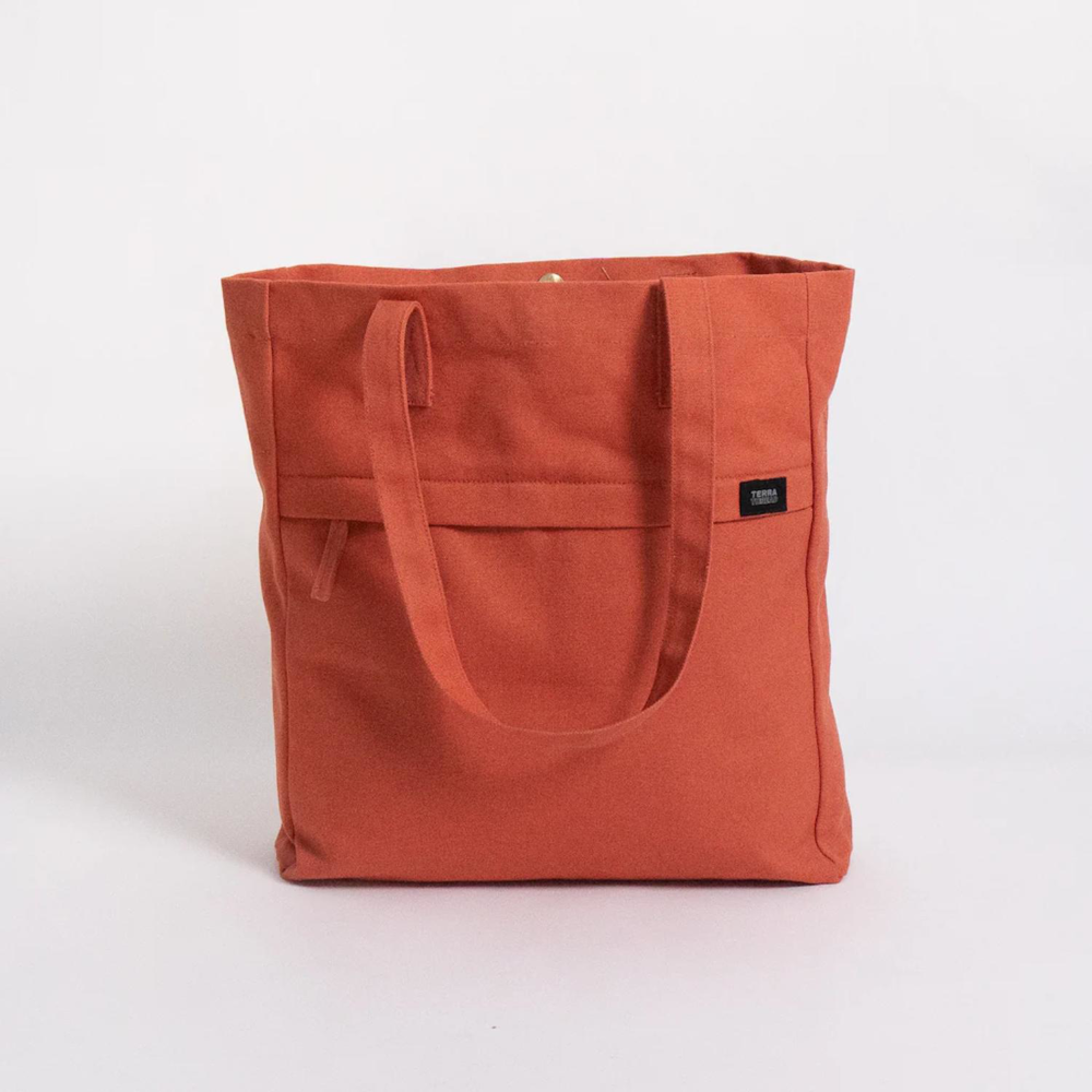 TERRA THREAD® - Executive Work Tote Bag Sustainable GOTS & Fair Trade Certified