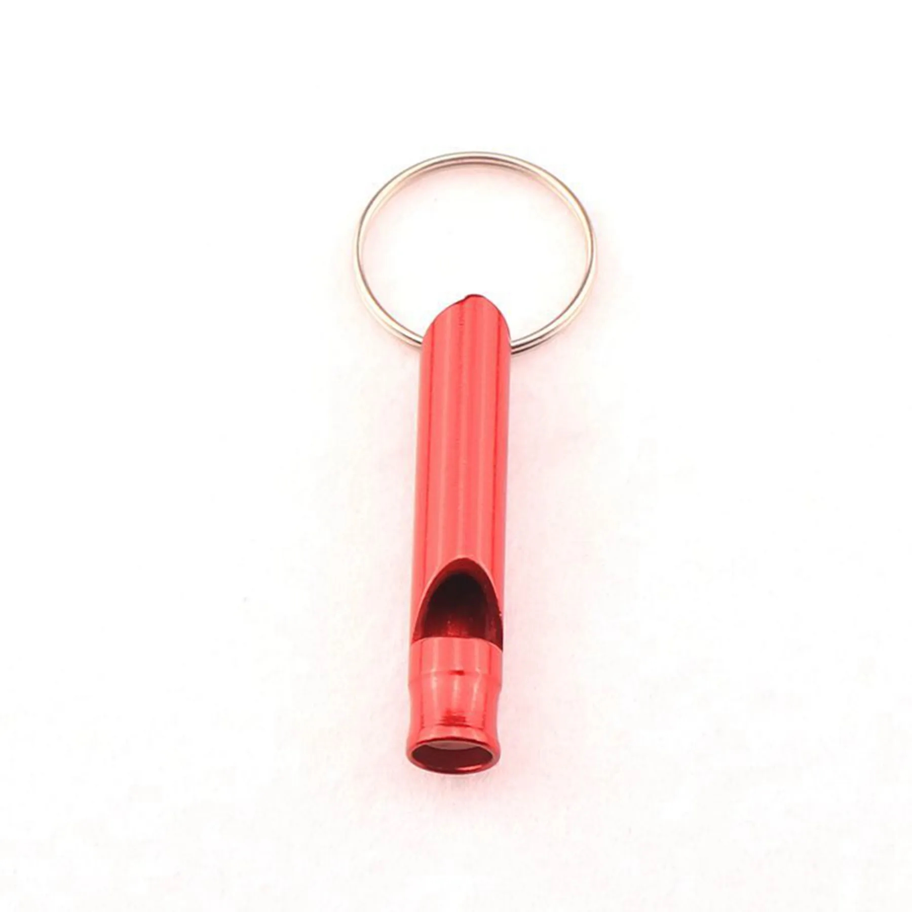 Aluminum Alloy Emergency Whistle Keychain 16