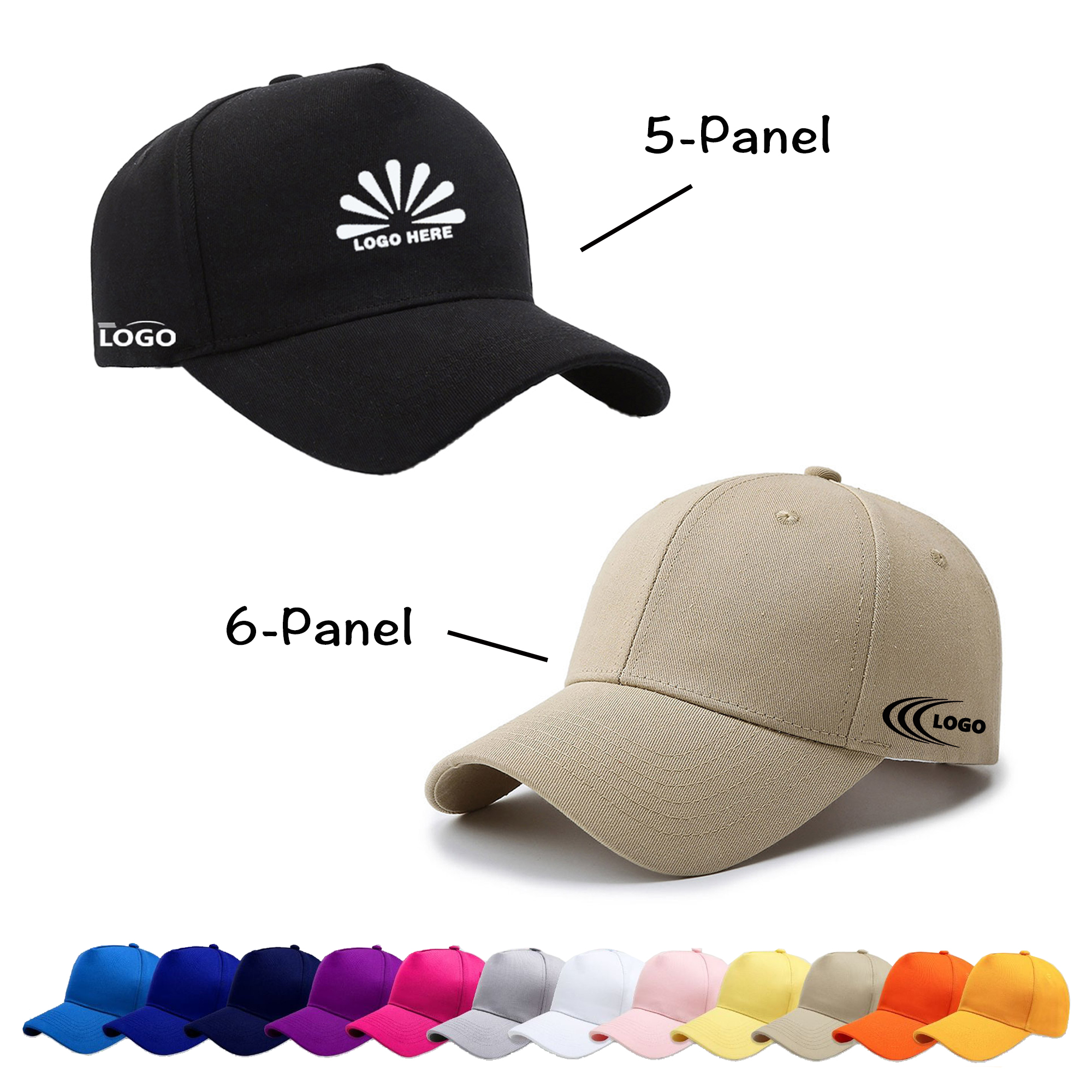Custom Cotton Twill Cap with 3D Embroidery 2