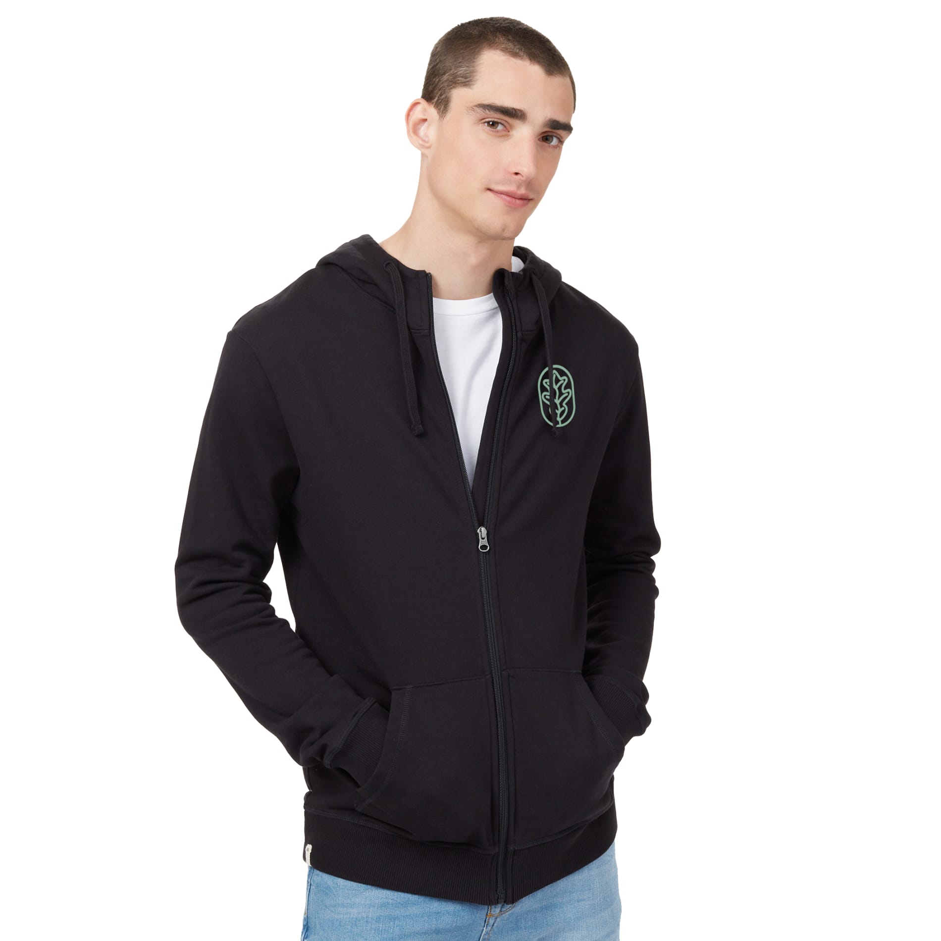 tentree Organic Cotton Zip Hoodie - Men's 29