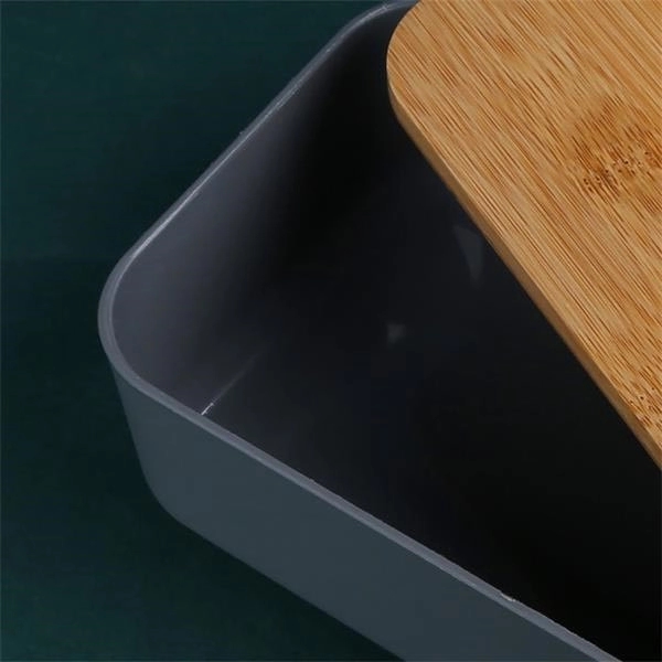 Fiber Lunch Box with Cutting Board Lid 4