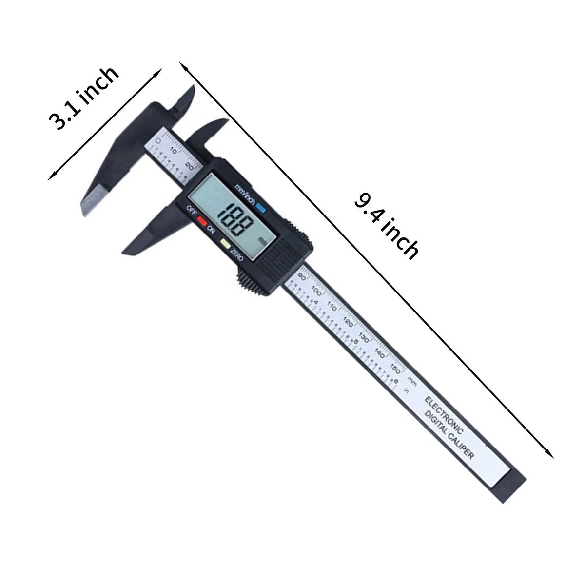 6 Inch Digital Caliper for Jewelry and Household Use 2