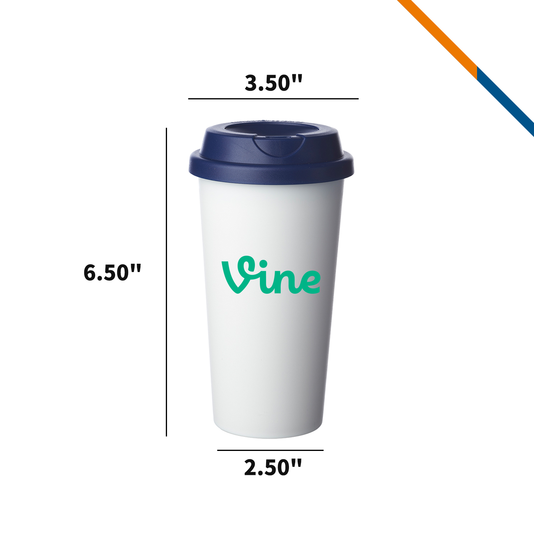 SipChic Plastic Coffee Tumbler - 16 OZ. 7