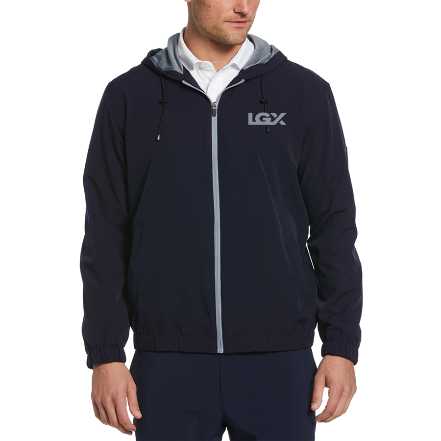 Perry Ellis Elastic Hem Zip Jacket 4