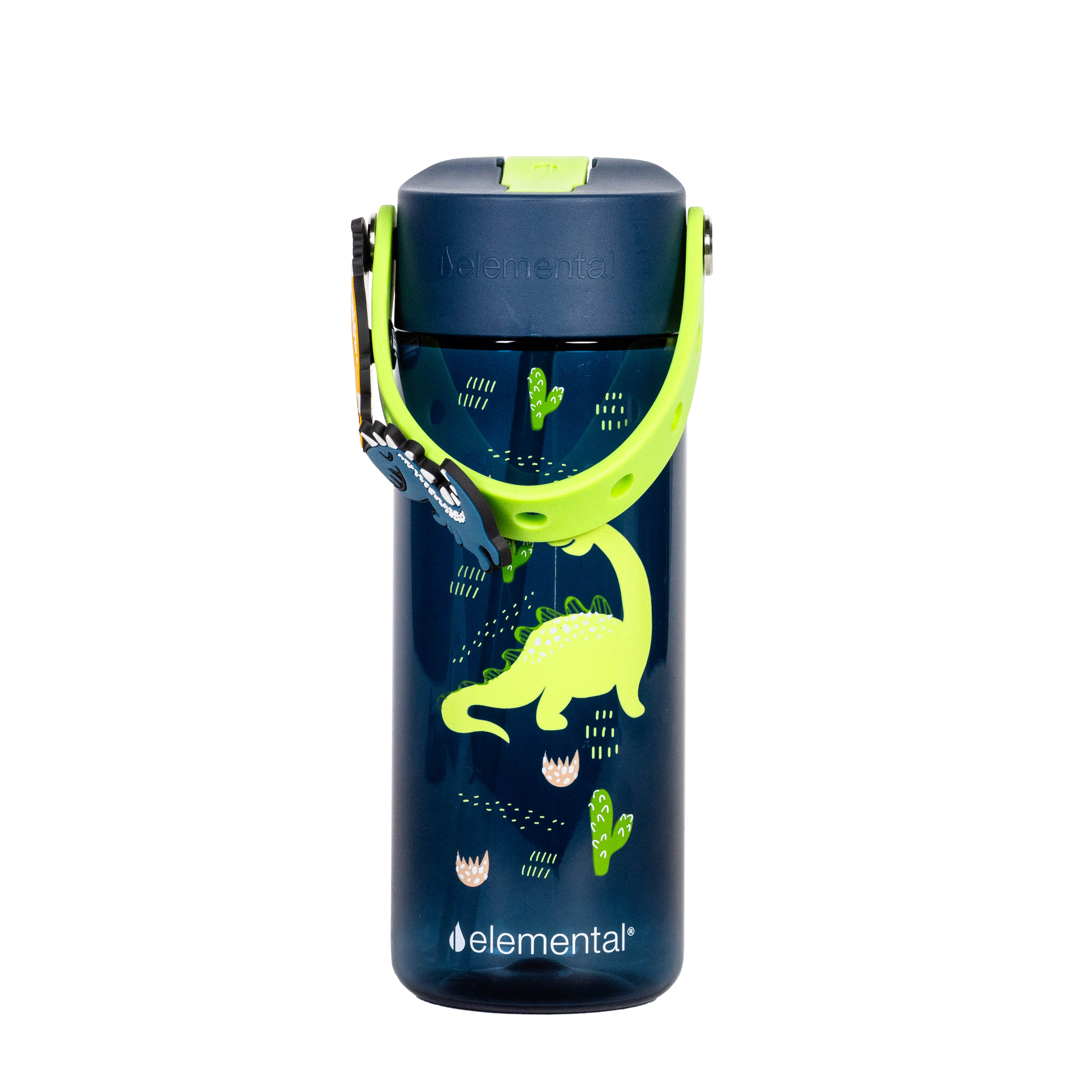 Elemental® Splash Charm 18oz Tritan Water Bottle - with Drinking Spout and Straw 31