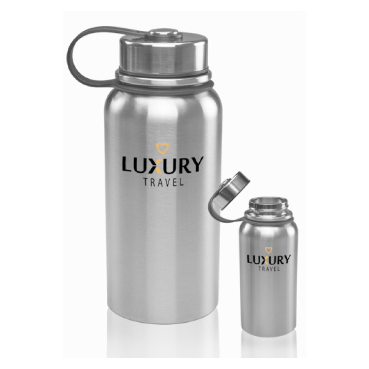 27 oz. Vacuum Stainless Steel Water Bottle, custom water bottle with logo imprint 2