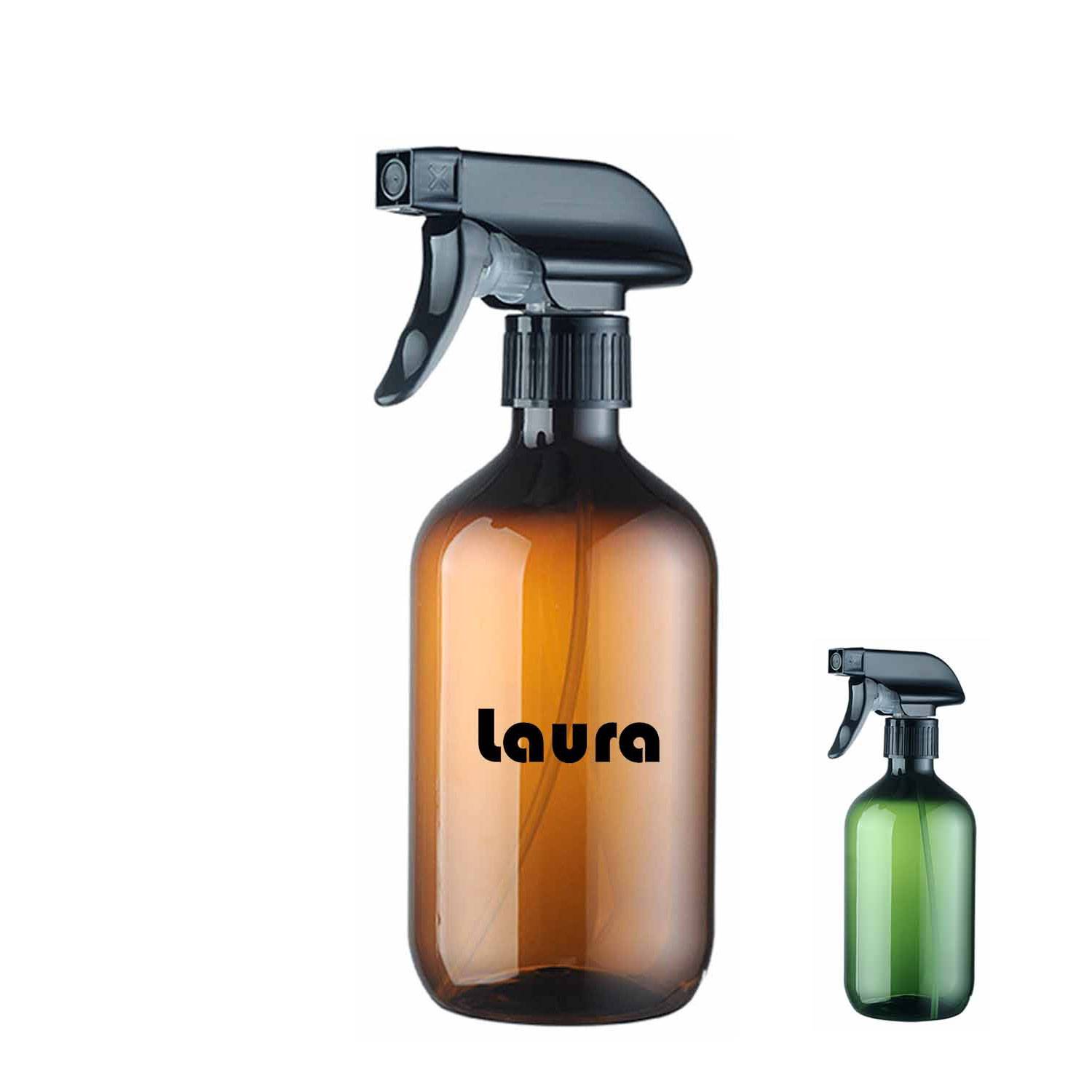 Large Capacity Amber Spray Bottles 2