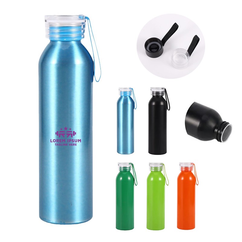 20oz Aluminum Water Bottle Leak-Proof with Handle 2