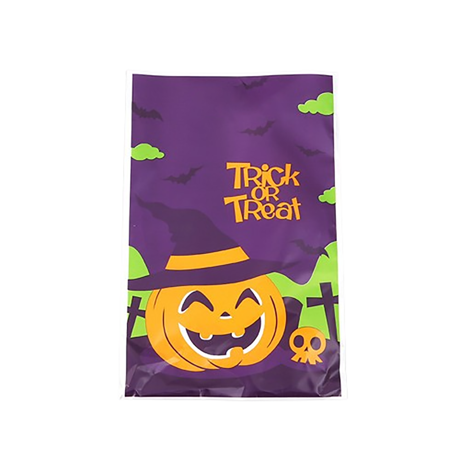 Custom Party Favor Halloween Plastic Candy Bag 8