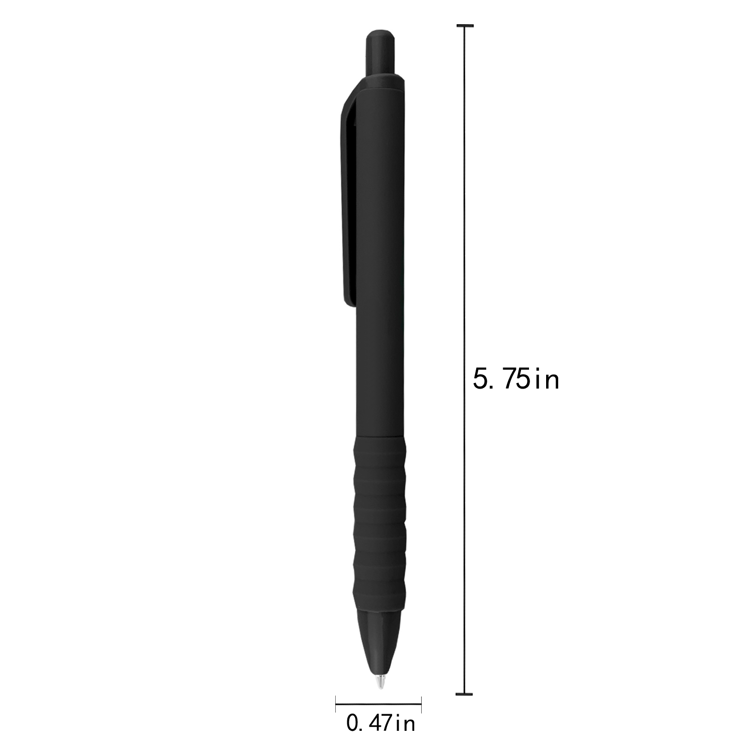 Plastic Retractable Ballpoint Pen 8