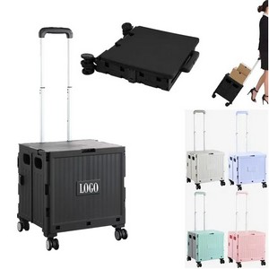 4 Rotate Wheels Folding Utility Cart 15