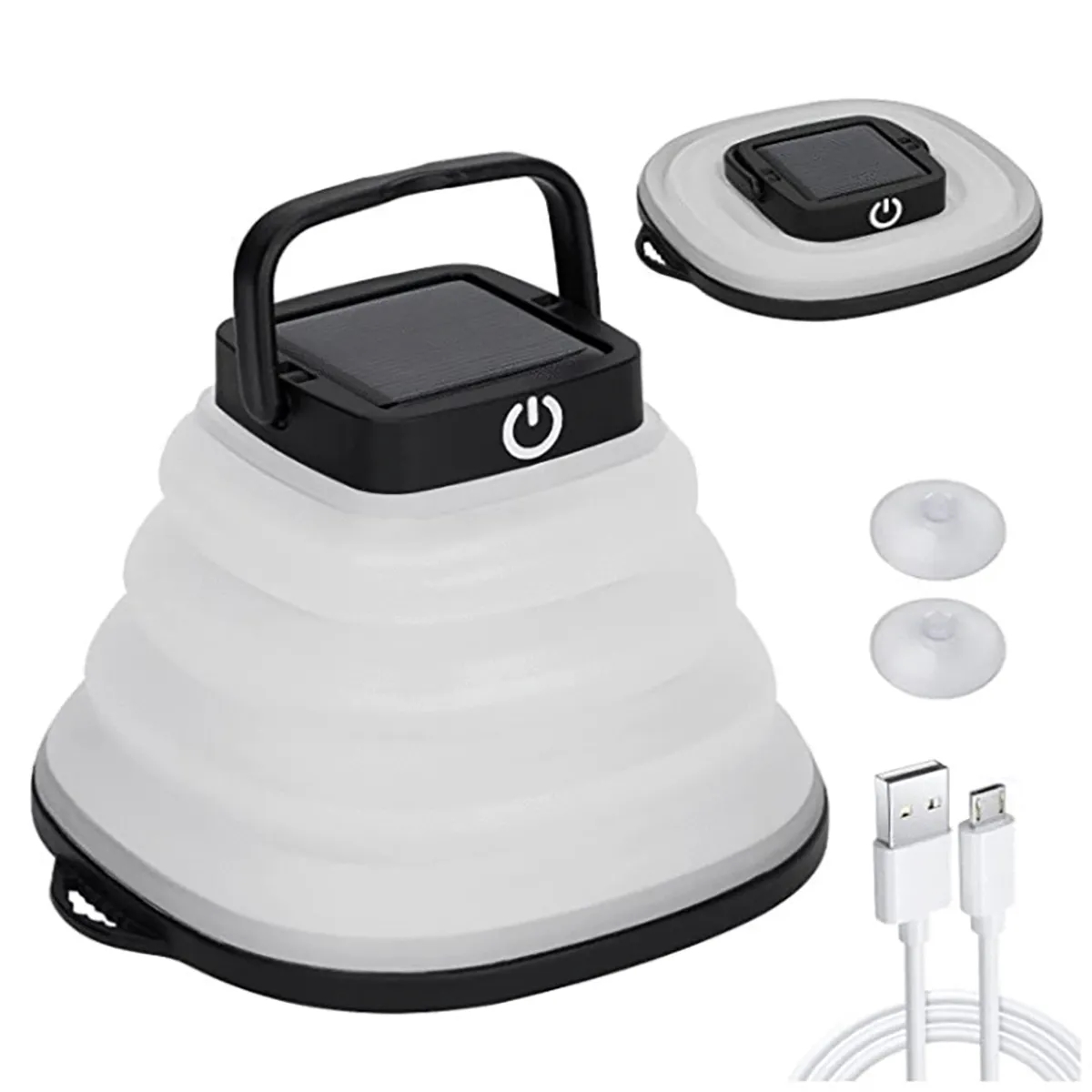 Collapsible Solar Powered LED Camping Lantern 3
