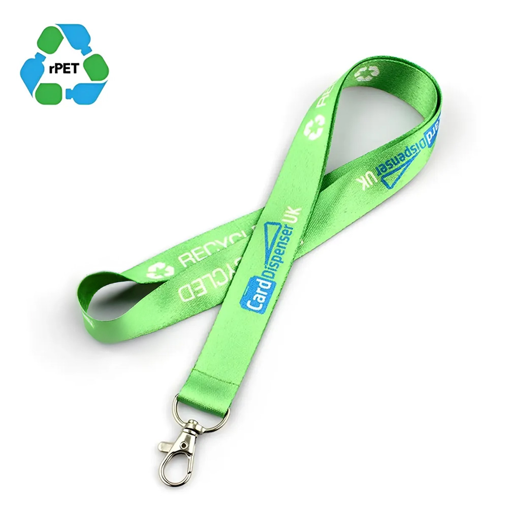 5/8" Recycled Polyester Lanyard 6