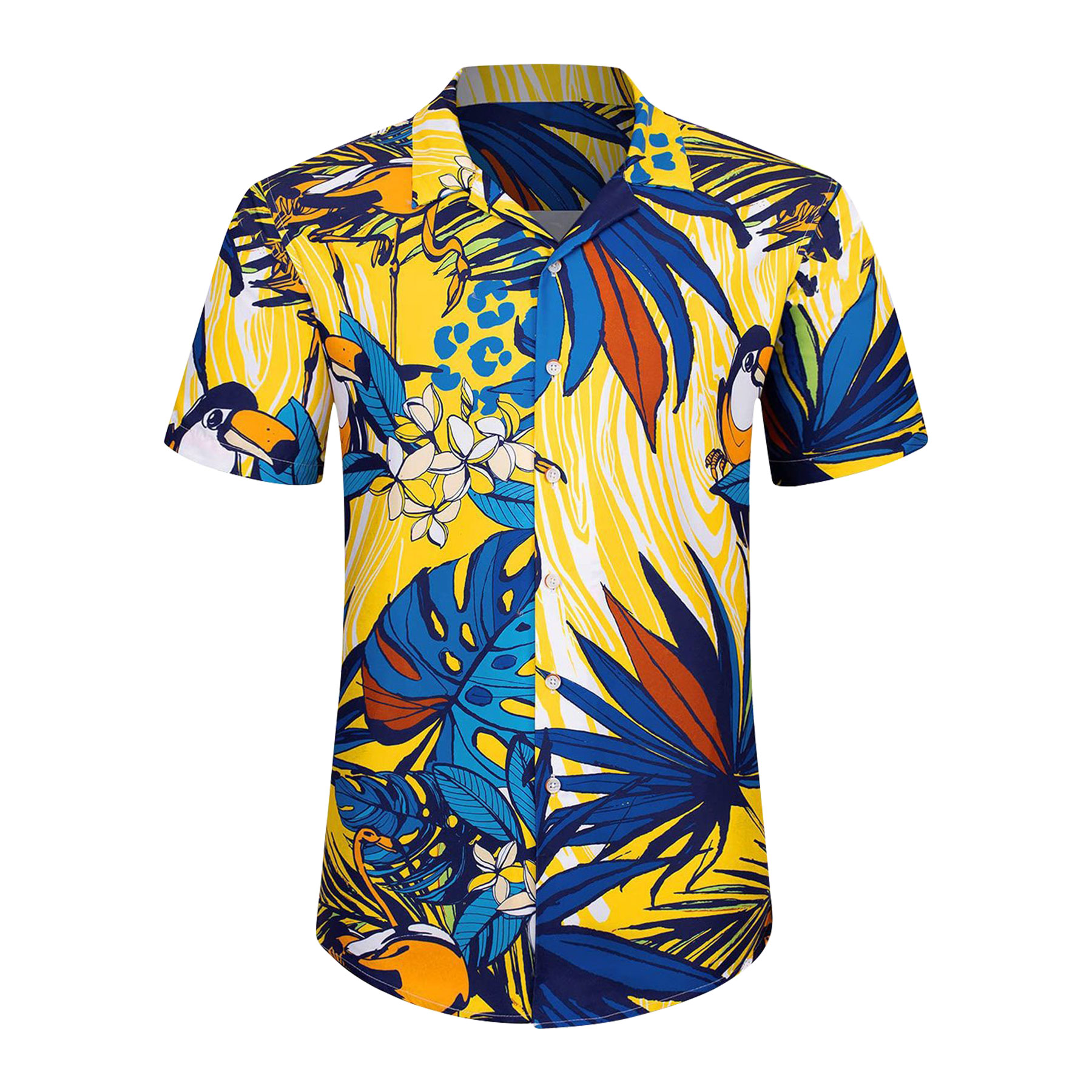 Mens Hawaiian Short Sleeve Shirt 14