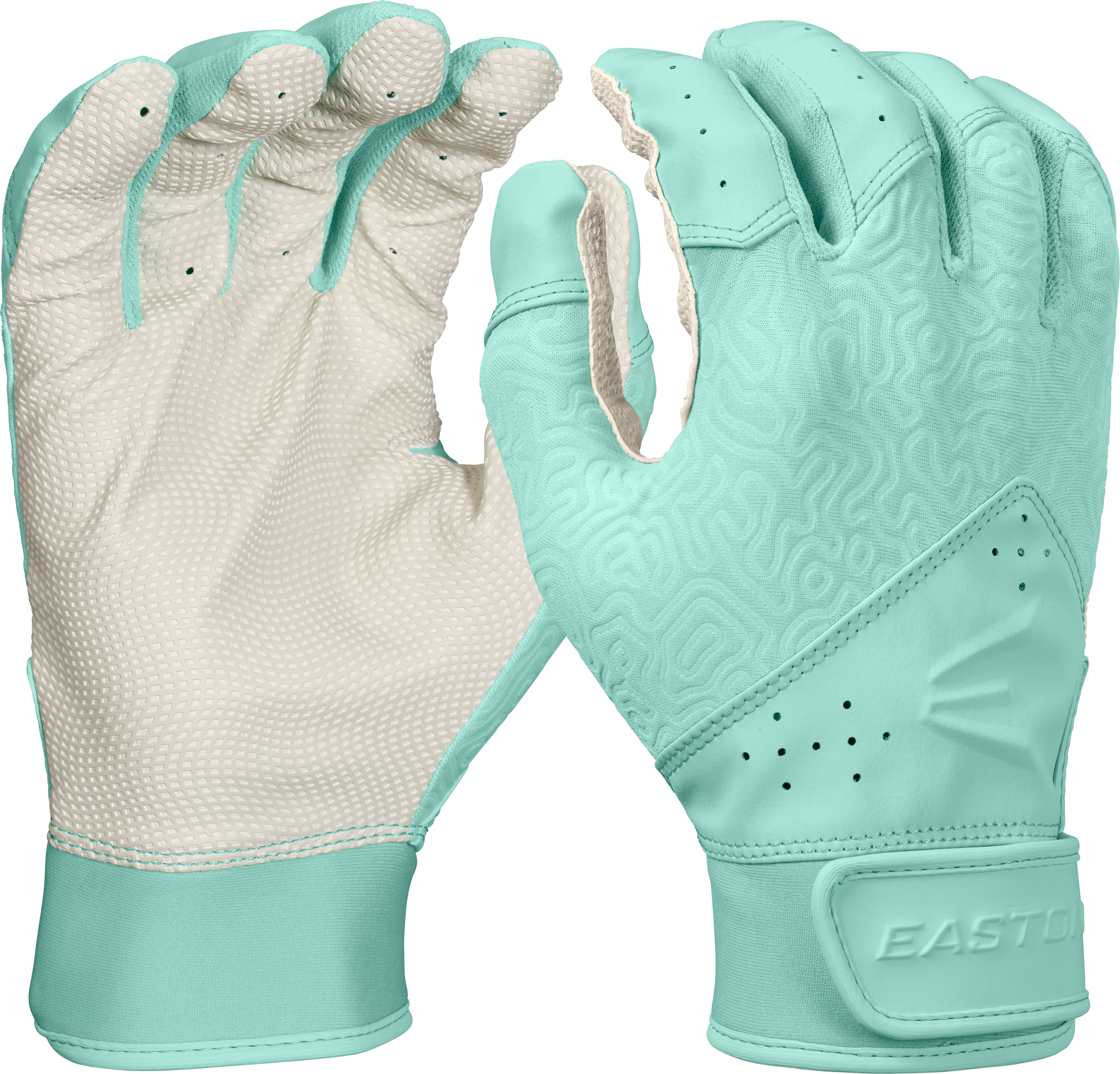 Easton Fundamental 2.0 Fastpitch Softball Youth Batting Gloves | White/White | Youth Small 1