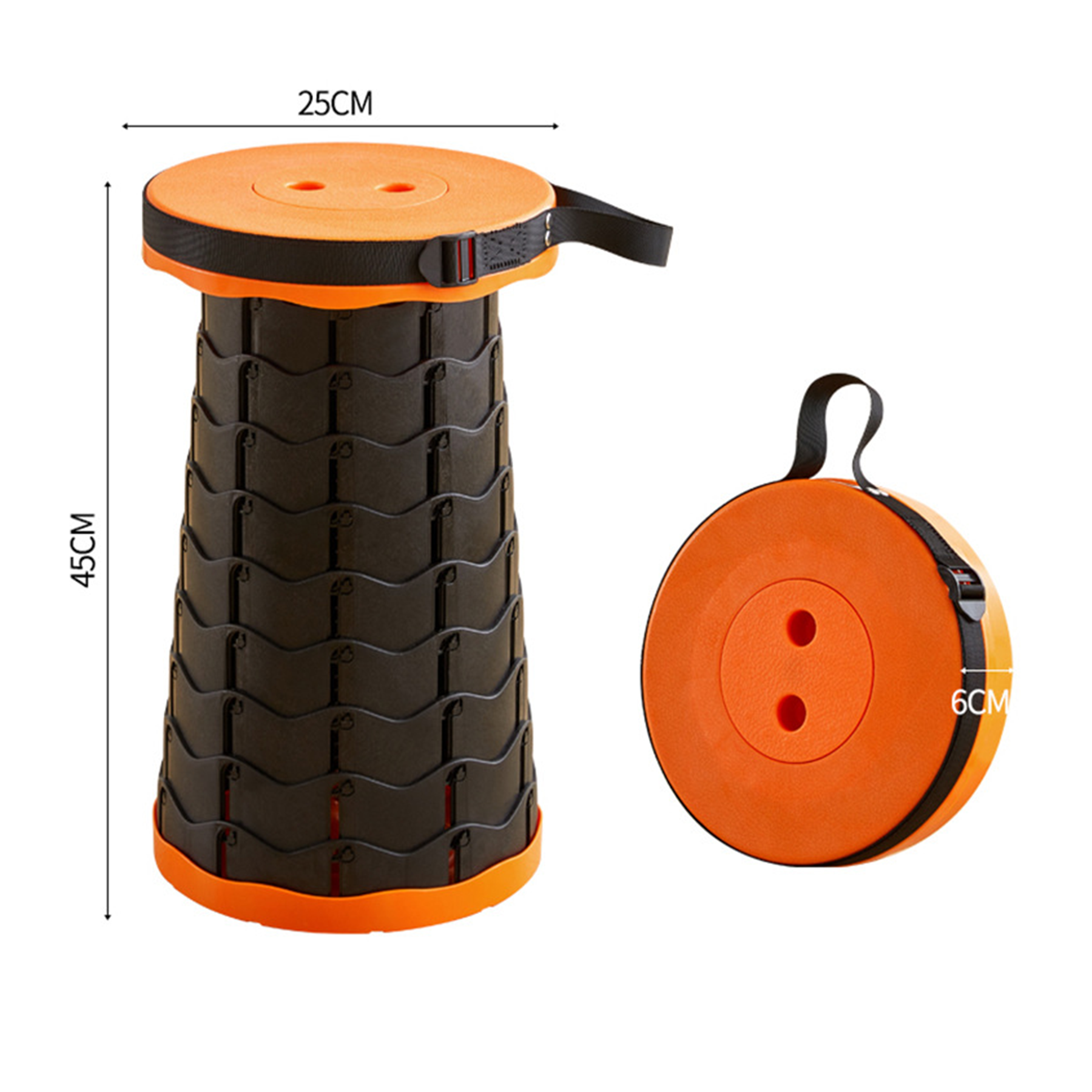 Retractable Stool Portable Folding Chair 4