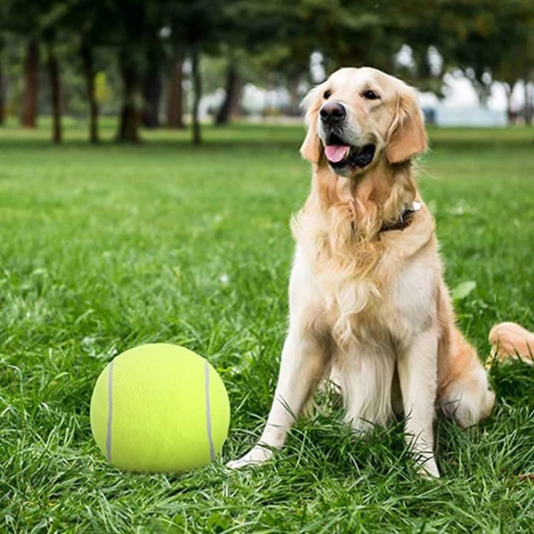 9.5" Inflatable Giant Pet Tennis Balls 8