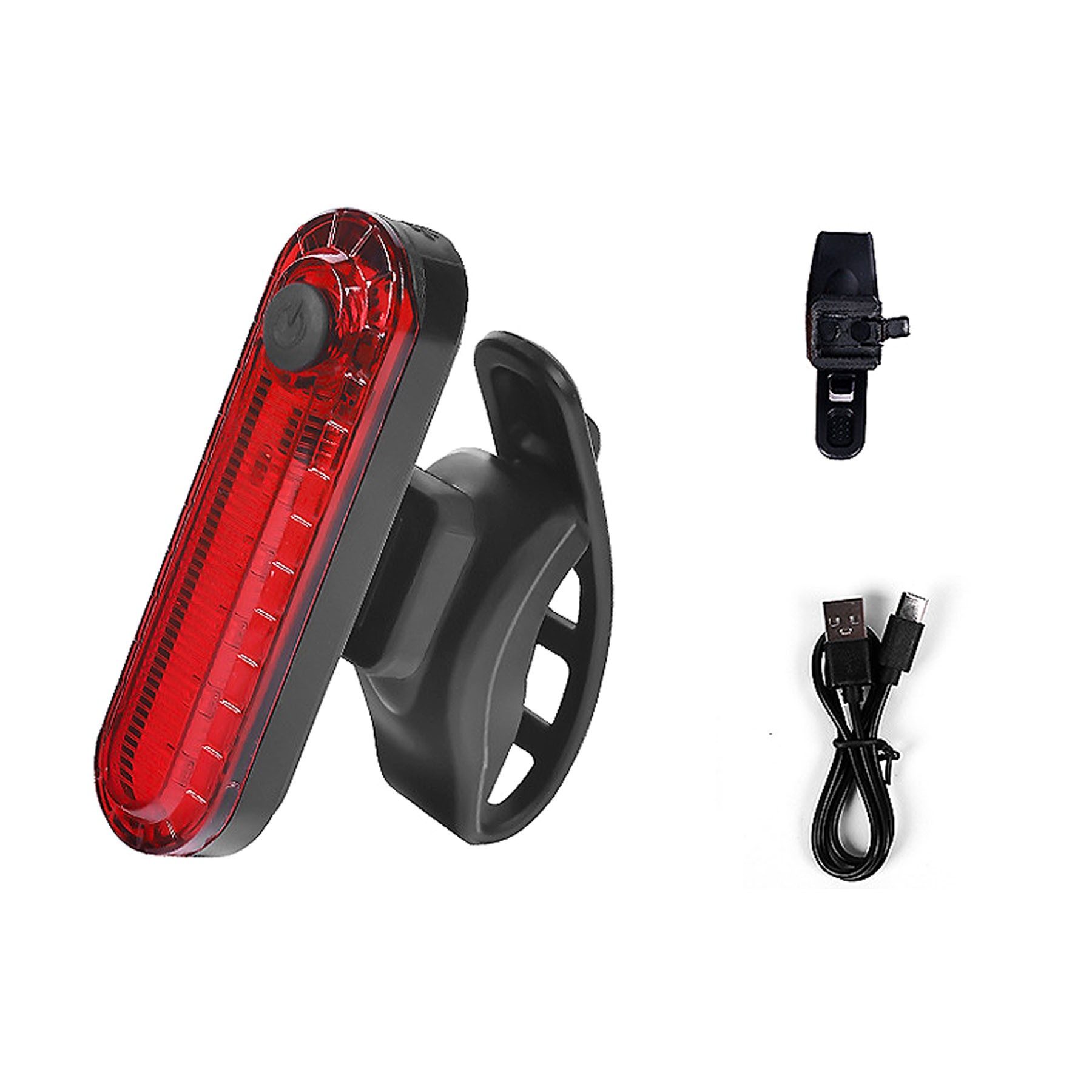 Moq25 Mountain Bike Night Riding Rechargeable Tail Light 9