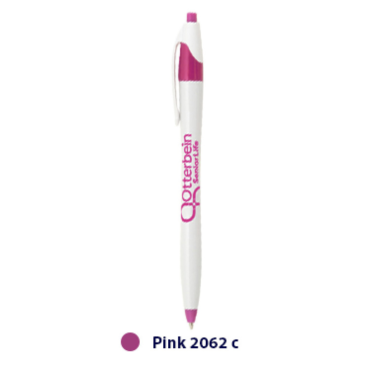 Cirrus Vibe Plastic Pen (1 Color Imprint) 3