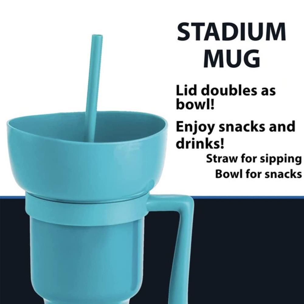Customized Popcorn Bucket Beverage Coke Juice Straw Cup 5