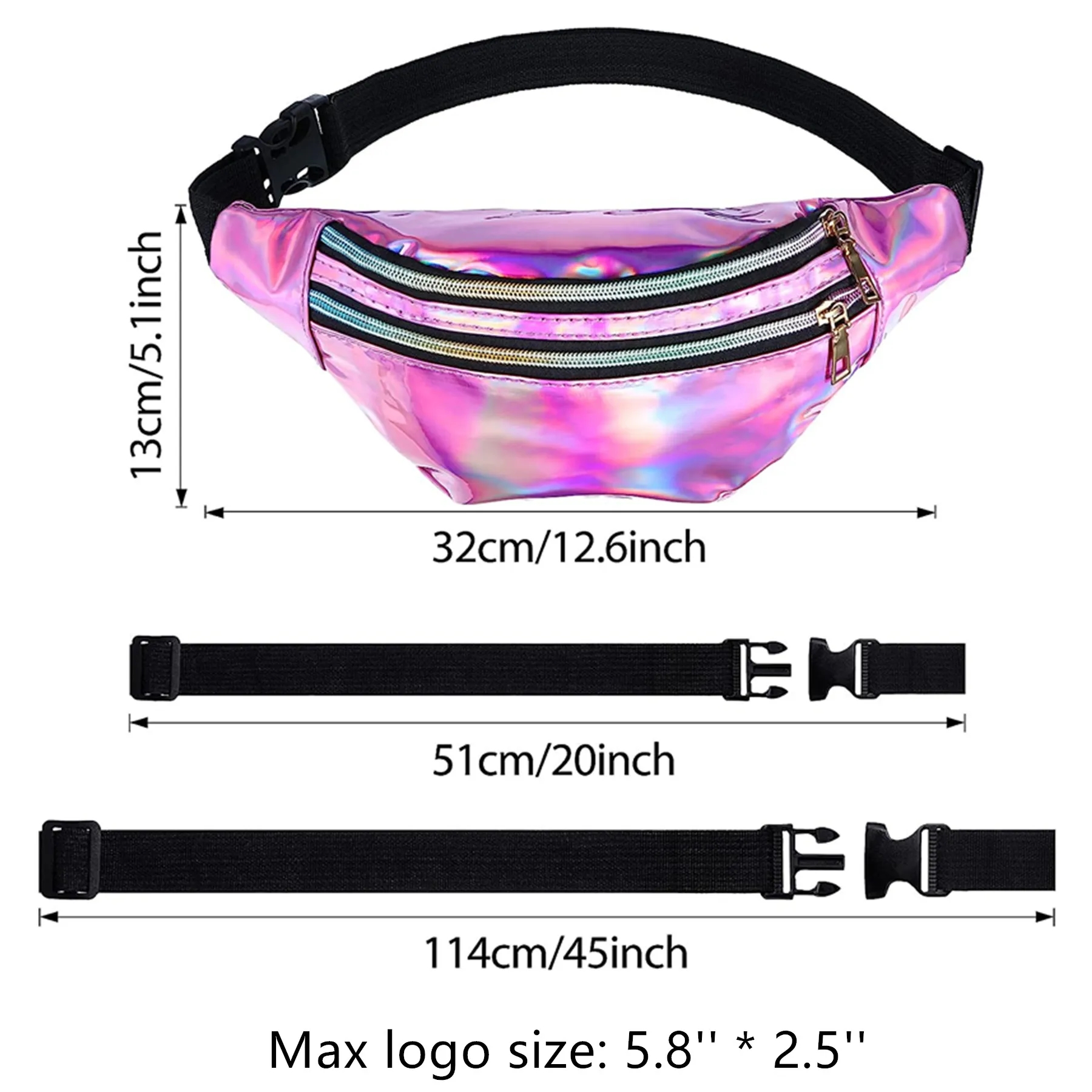 Holographic Waist Bag 3