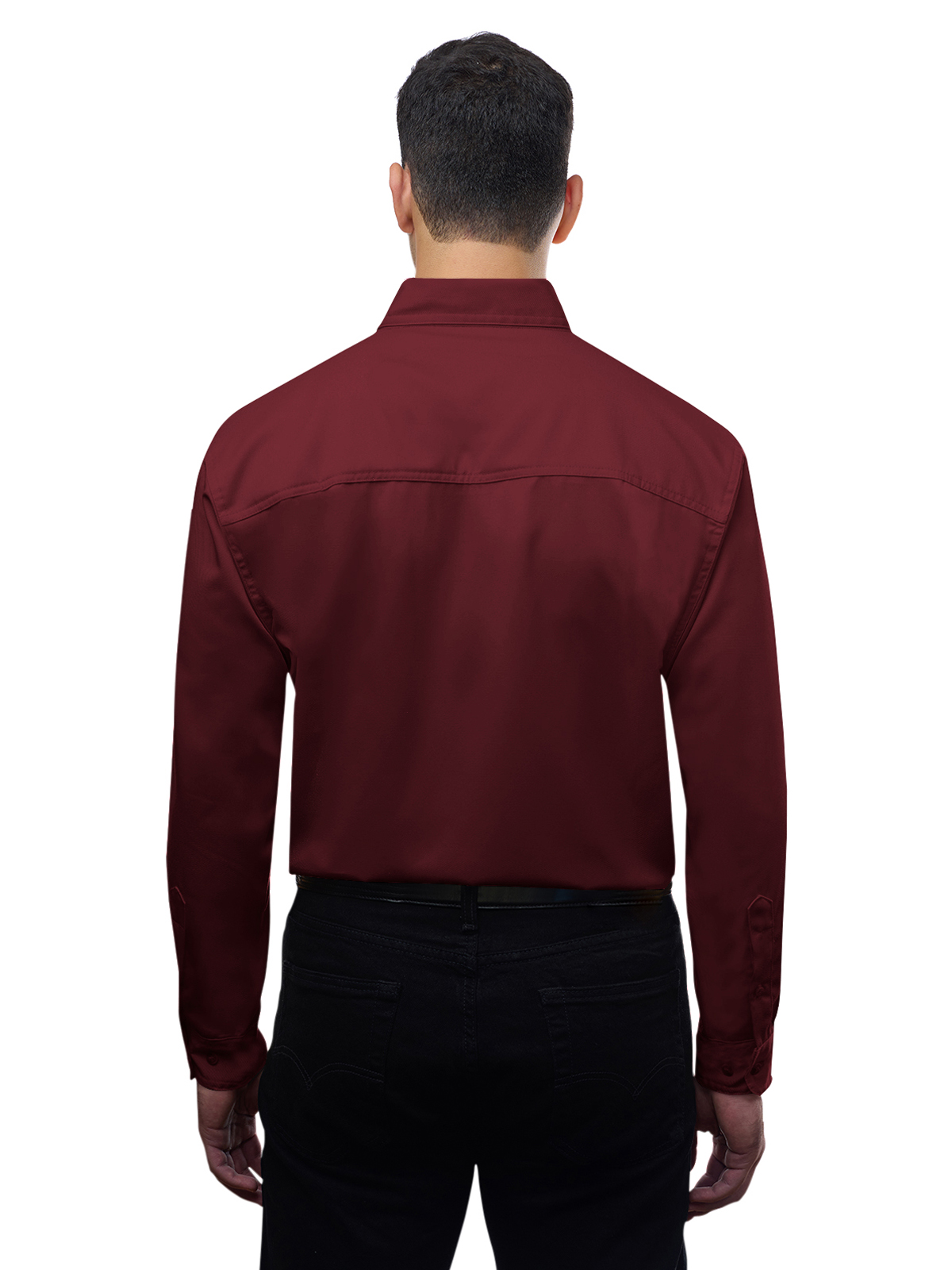 Blue Generation - Men's 1-Pocket Value Poplin Shirt 2