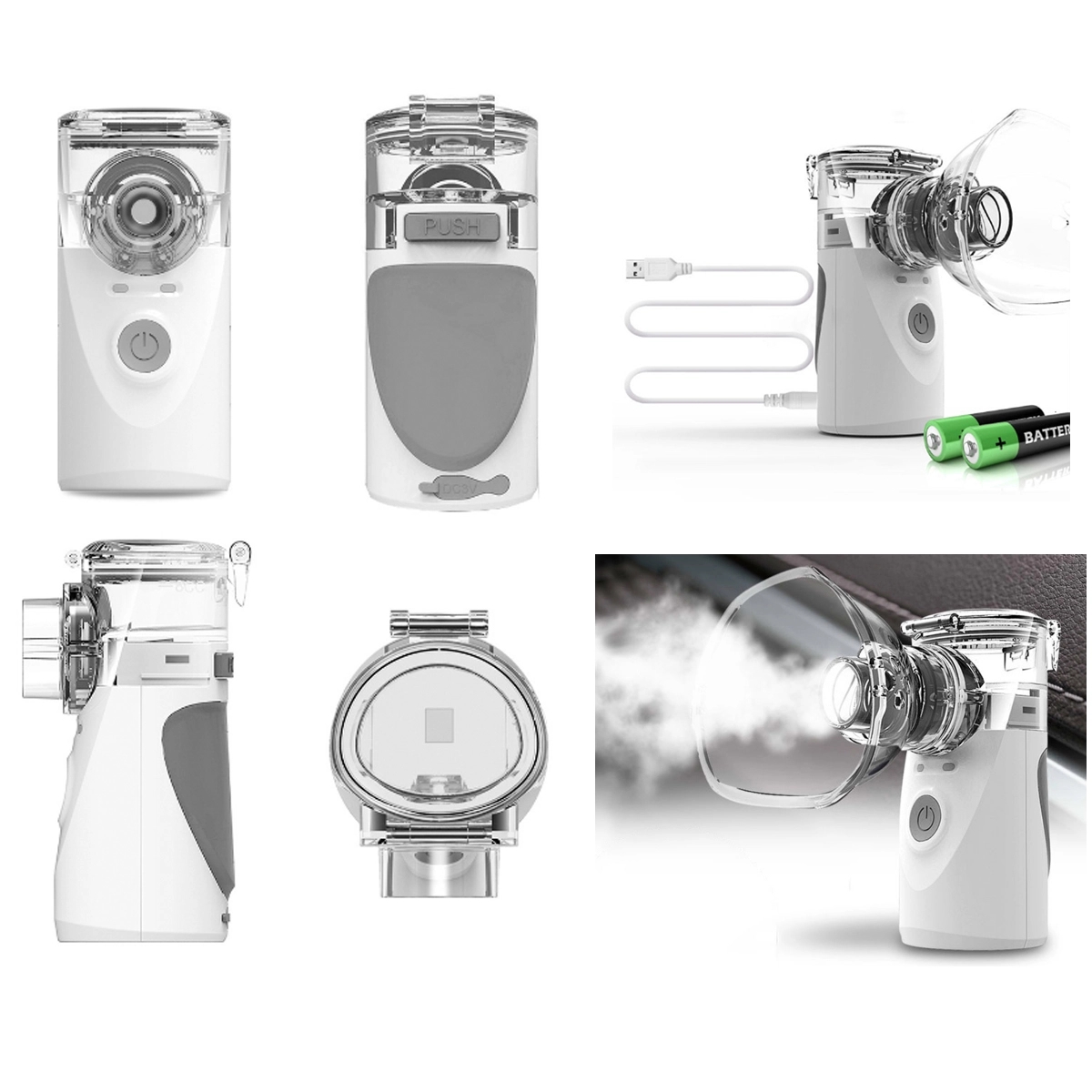 Handheld Ultrasonic Mesh Nebulizer 3