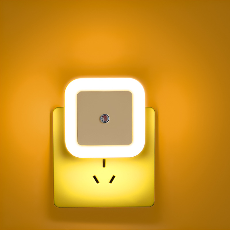 Plug-in LED Sensitive Night Light for Bedroom Hallway 3