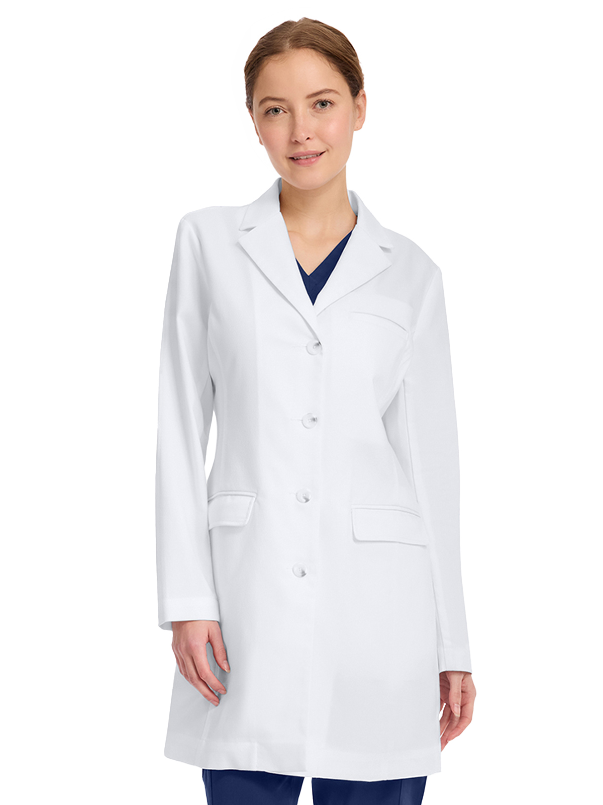 Medelita Lab Coats - Women's 5-Pocket 33.25" Becca Lab Coat 6