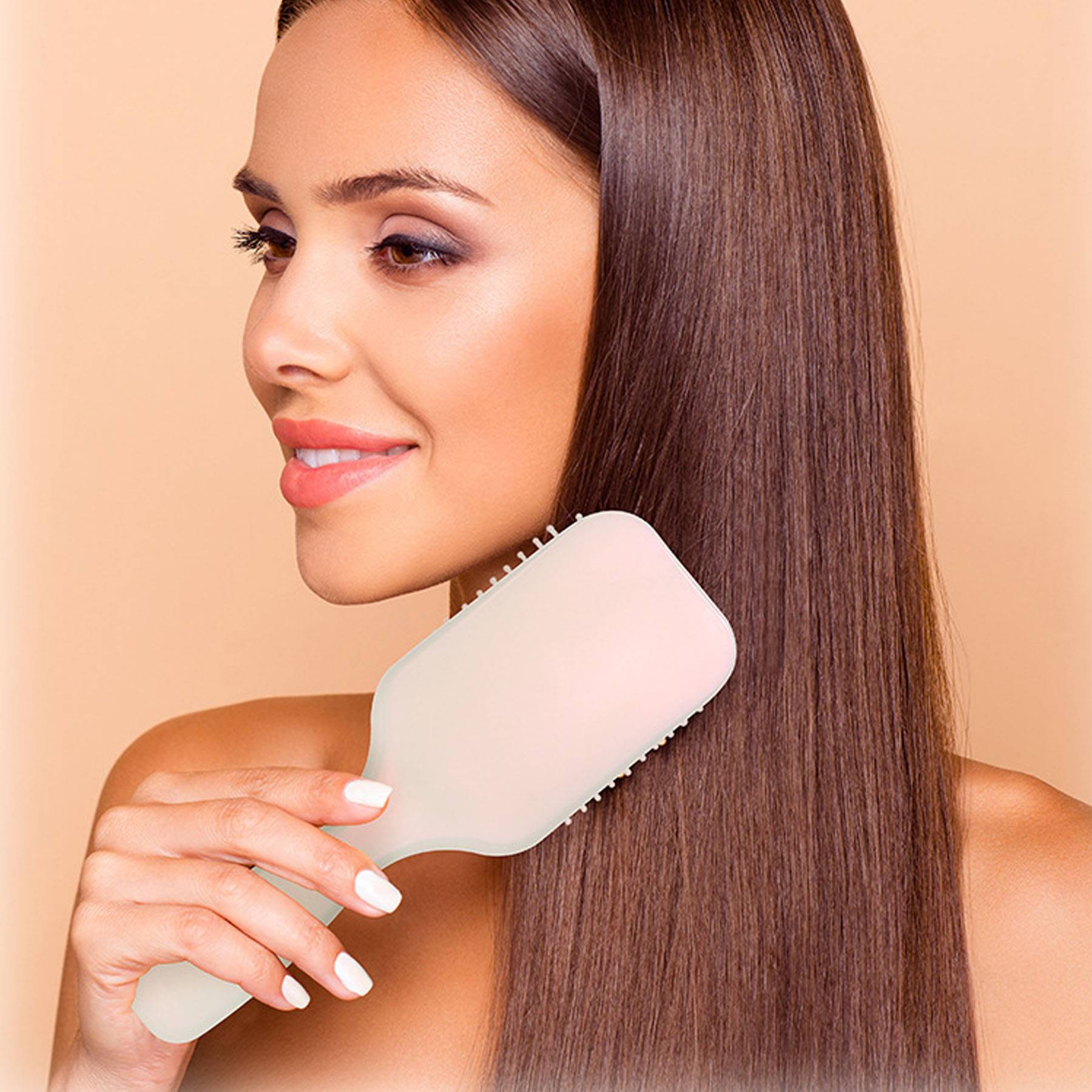 Cushion Paddle Brush with for Detangling 5