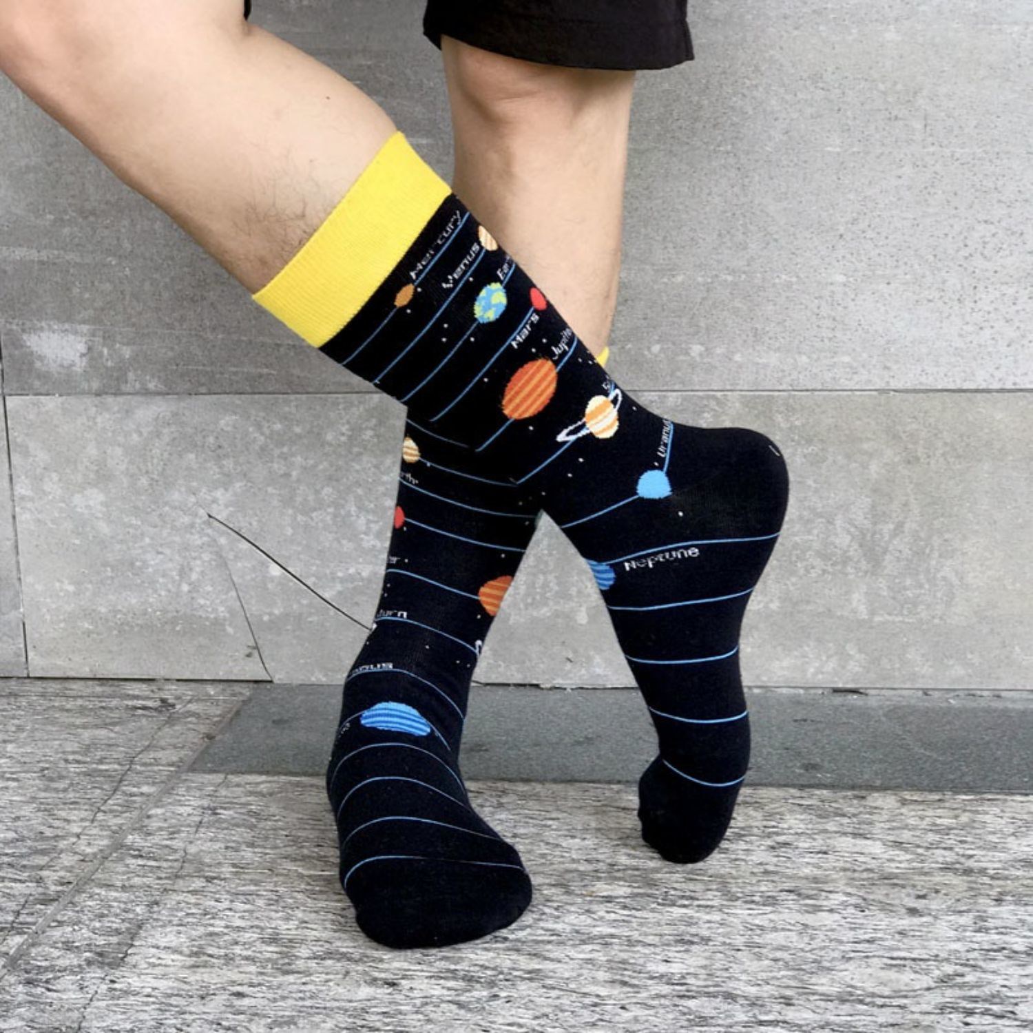 Below the calf knitted business crew socks, 168 or 200 needle 6
