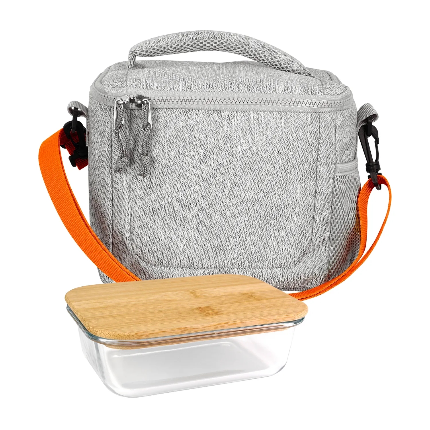 Adventure Cooler Bamboo Lunch Set 12