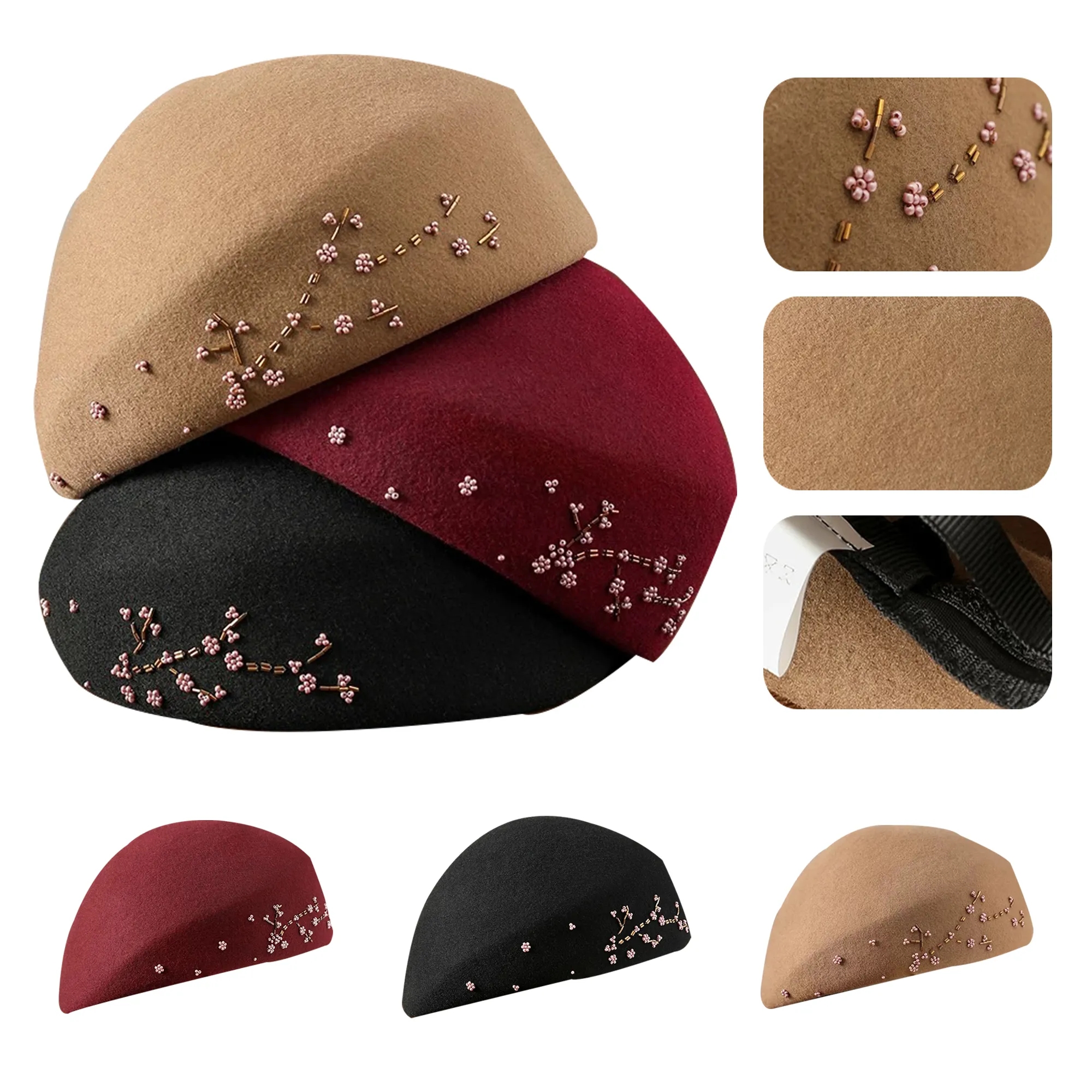 Wool Beret Hat
